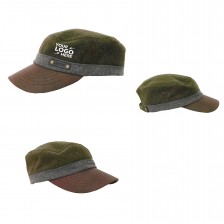Wool Baseball Cap with Adjustable Hook